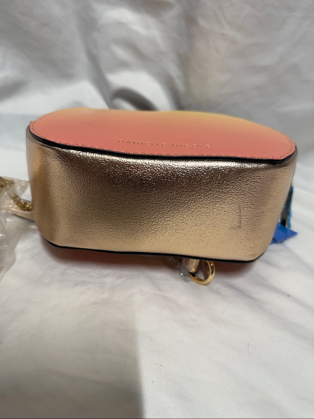 Danielle Nicole beauty & the beast Belle enchanted rose Blinged Crossbody bag - Picture 7 of 7